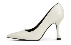 Маленькие Ck женские повседневные туфли 9,3 см женские кремово-молочный белый/silver CHARLES&KEITH, Cream белый белый