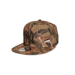 New Era Хлопковая бейсболка унисекс коричневая, Brown