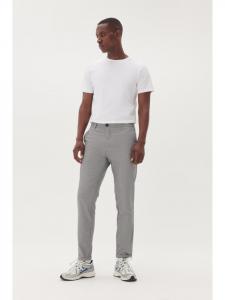 Повседневные брюки MAliam прямого кроя, темно-синего меланжевого цвета Matinique