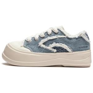 Кроссовки Disney X LINING Honey Platform Lifestyle Shoes Women's Low-top Crown Blue/off-white, синий