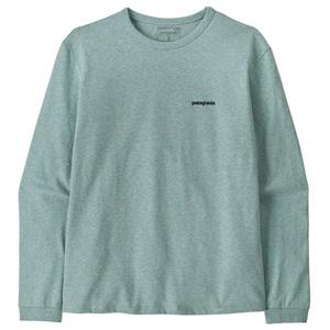 Женская футболка с логотипом l/s p-6, с длинным рукавом Patagonia, синий