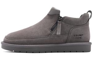 TRUMPPIPE Короткие зимние ботинки мужские серые классические, цвет Gray (Classic Version)