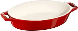 Овальная форма для выпечки Staub Ceramic, 0,4 л, 22 см, вишнево-красный
