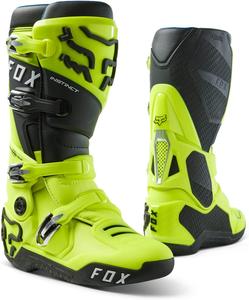 Мотоциклетные ботинки Fox Racing Instinct унисекс для взрослых, Fluorescent Yellow