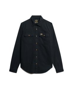Рубашка на пуговицах классического кроя Superdry, Dark blue