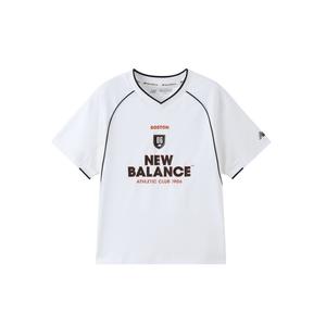 New Balance Футболка белая для детей 3-7 лет