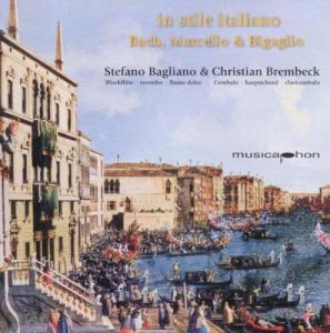 CD диск Bach, J.S. / Bagliano / Brembeck: In Stile Italiano