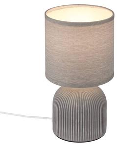 Настольная лампа Briloner Ino 7538014, серый - 15 х 28 х 15 см