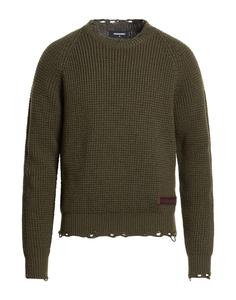 Свитер Dsquared1, темно-зелёный