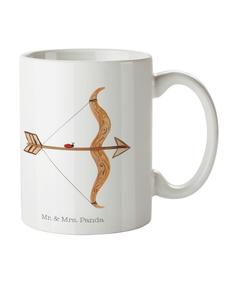 Детская кружка со знаком зодиака Стрелец, без слов, белого цвета Mr. & Mrs. Panda