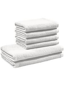 Redbest  Махровая ткань, легкий махровый комплект, 6 предметов, Oceanside, белый
