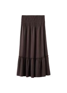 MANGO TEEN Юбка 'Lola' в коричневом цвете