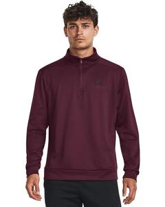 Толстовка Under Armour Armour Fleece 1/4 Zip, цвет Dark Maroon/Black