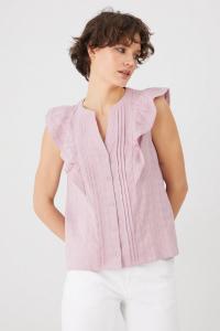 Хлопковая блузка Medicine, розовый