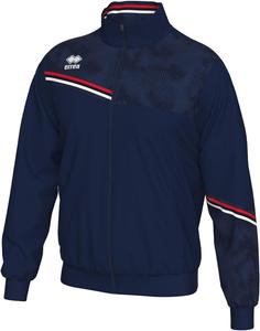 Мужская толстовка ERREA ELTON на молнии с карманами , темно-синий/красный/белый