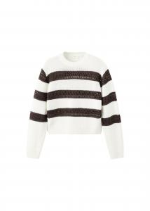 MANGO TEEN Свитер 'Nina' в темно-коричневом цвете