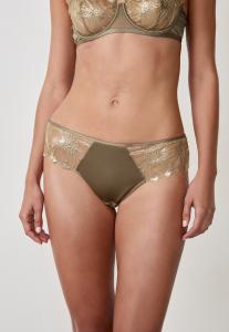 Брифы Etam AMARYLLIS, Khaki Lurex/Khaki