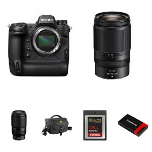 Беззеркальная камера Nikon Z9 Mirrorless Camera with 28-75mm f/2.8 and 70-180mm f/2.8