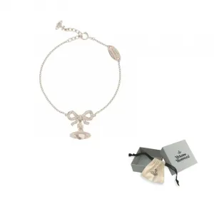 Vivienne Westwood Кристалл, серебряные браслеты Women's Silver