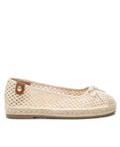 Балетки на платформе с плетеным узором Refresh Comfort женские XTI, коричневый/бежевый