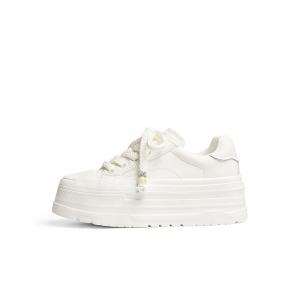 RED DRAGONFLY Женские устойчивые к истиранию низкие скейтерские кроссовки White, цвет White