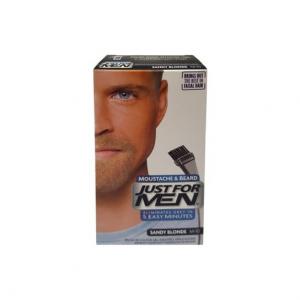 Гель-краситель для бороды и усов М-10 Пепельный блондин, 60 мл Just For Men, Mustache & Beard