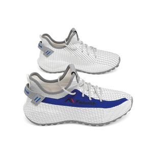 Колумб мужские бело-зеленые кеды Low Top