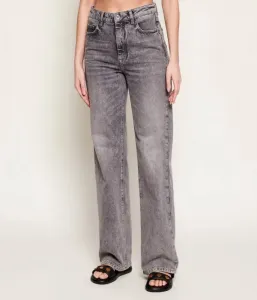 Джинсы relaxed fit Patrizia Pepe, серый