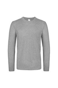 E150 Футболка с длинным рукавом B&C, серый
