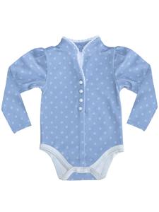 Комбинезон/боди Mogo Madrisella, светло-голубой