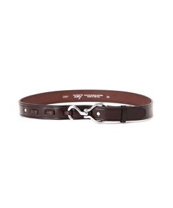 Ремень TORY LEATHER Nickel Hoof Pick Belt B'2Nd, цвет Maron 7