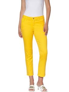 Джинсы Slim fit золотого цвета Heine