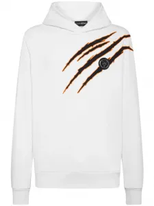 Худи с логотипом Plein Sport, белый