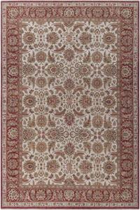 Ковер SAFAVIEH, 366 x 549 см, Old World Collection, Ivory & Rust, ручной работы традиционный восточный из шерсти, идеален для помещений с высокой проходимостью в гостиной, спальне (OW115G)