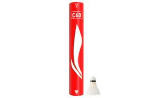 Лининг C60 воланчик из утиного пера 12 штук CiGu волан для матча из утиного пера