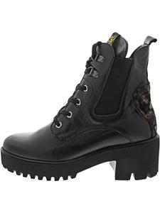 WALDLÄUFER Ботинки H-Nira на шнуровке, черные