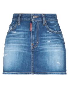 Джинсовая юбка Dsquared2, синий