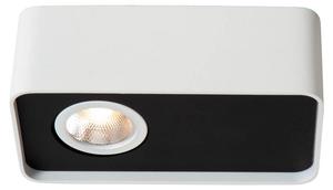 Потолочный светильник Lucide ANGULAR, белый - алюминий - 7 x 5 x 13 см