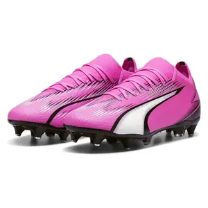 Футбольные бутсы Puma Ultra Match MxSG, розовый