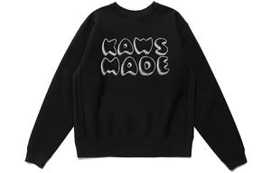 Худи Unisex X KAWS Co branded Series HUMAN MADE, черный