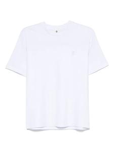 Футболка с вышитым логотипом The Garment, белый