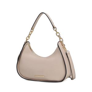 Сумка-хобо Lottie из веганской кожи Half Moon от Mia K MKF, бежевый