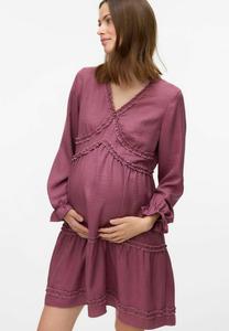 Платье MAMALICIOUS Day dress, Bordeaux