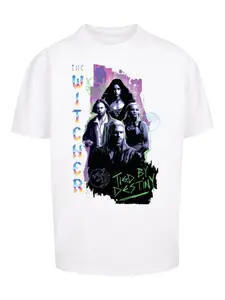 Рубашка F4NT4STIC The Witcher Tied By Destiny Netflix TV Series, белый