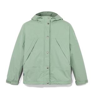 Timberland Женская ветровка для походов на открытом воздухе водонепроницаемая и ветрозащитная цвет Зеленый залив, Green Bay