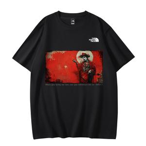 Футболка унисекс черная The North Face, черный