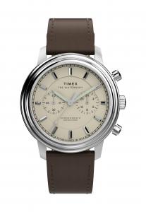 TIMEX Цифровые часы 'Waterbury Metropolitan' в серебристом цвете