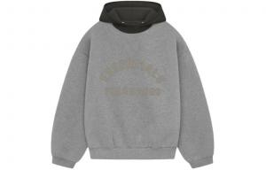 Толстовка с капюшоном из нейлонового флиса '/' Fear Of God Essentials, светло-бежевый