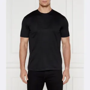 Футболка стандартного кроя Ea7, черный