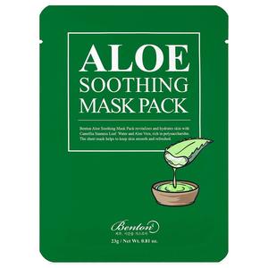 Маска для лица aloe soothing mask pack Benton, вес 20 гр.